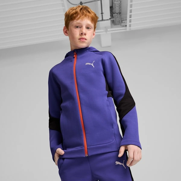 PUMA EVOSTRIPE: Mikina pro velké děti! Pohodlí a styl v jednom kousku. Získejte teď!
